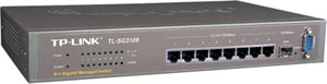 Switch Gigabit, 8 10/100/1000Mbps, RJ45 ports, 1 SFP extension s